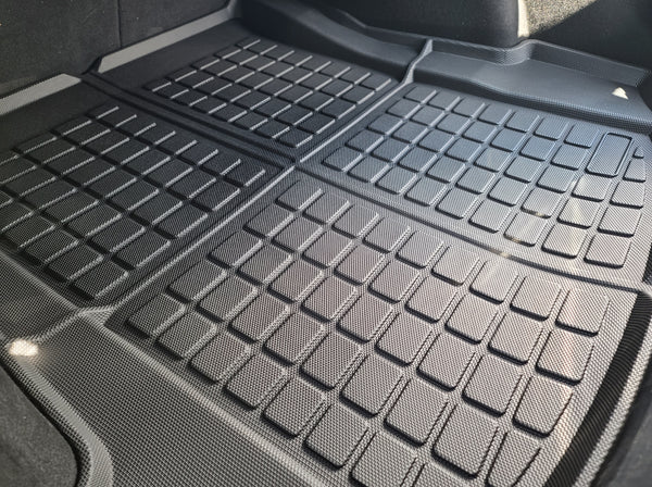 Tesla Model 3: 3D All-Weather Gummimåtte til Bagagerum (TPR gummi)