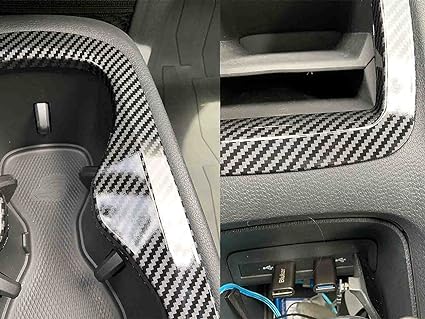 VW ID 3: Cover Til Midterkonsol - Sort/Carbon