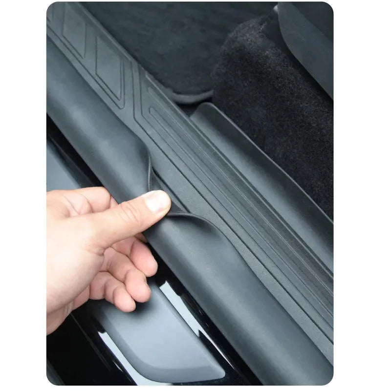Tesla Model Y: Beskyttelseslister Til Dørlister - For Og Bag (4 stk.)