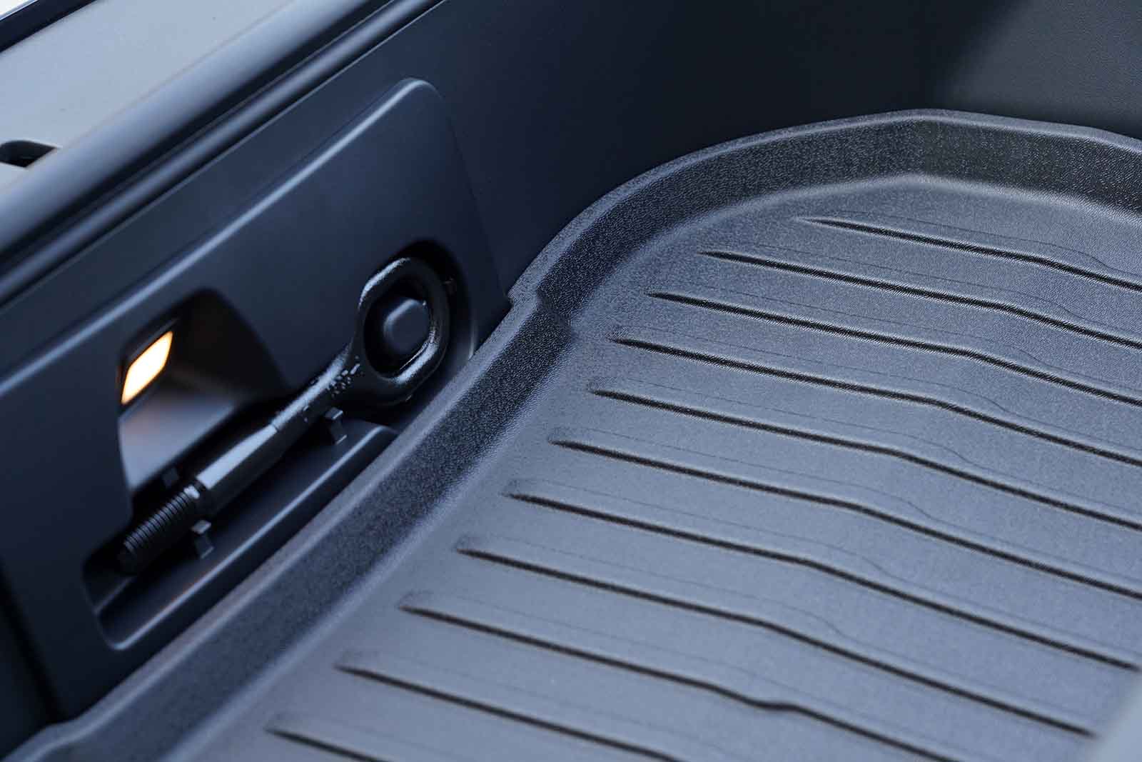 Tesla Model 3 Highland: Frunk Måtte i Premium Genbrugsgummi
