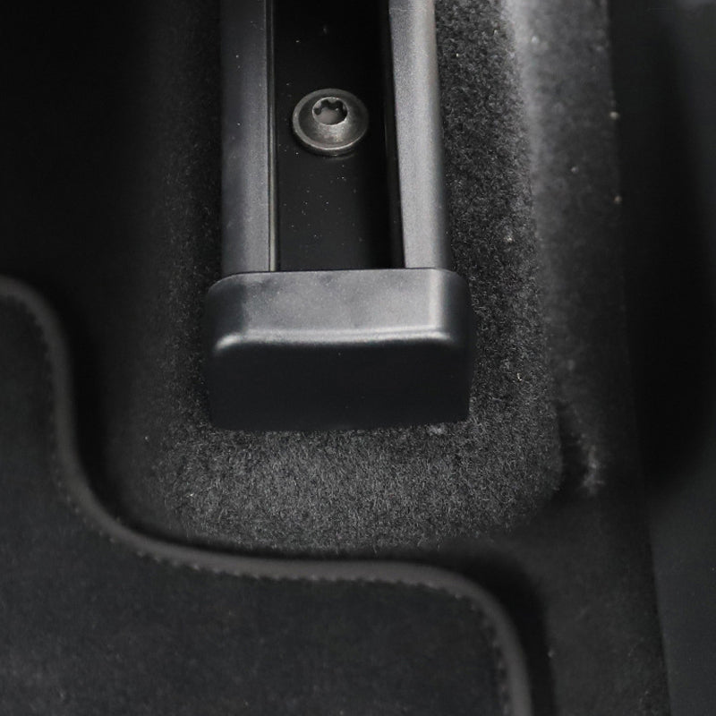 Tesla Model 3/Y: Gummi Beskyttelses Endestykke Til Sædeskinne (4 stk.)