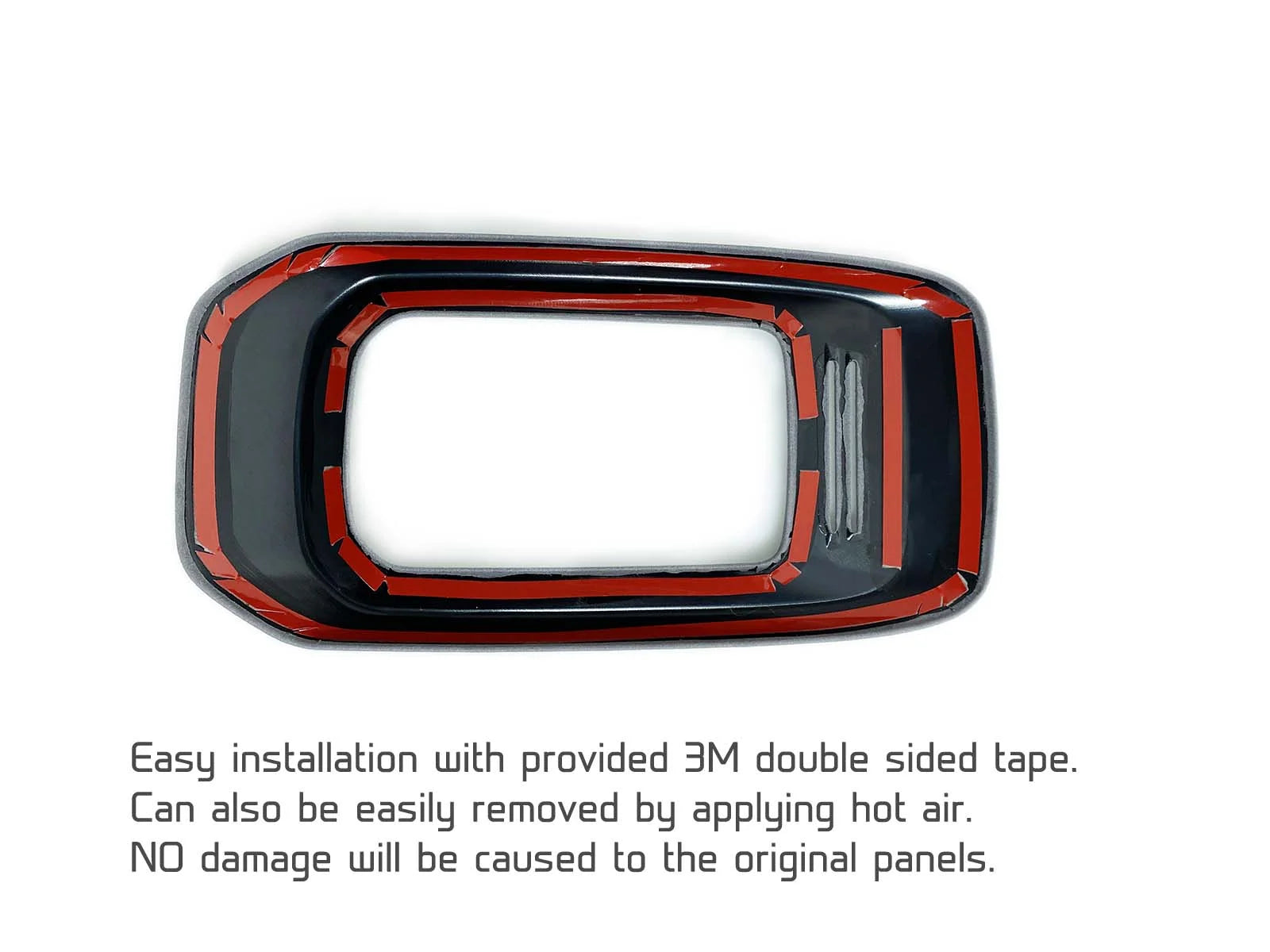 VW ID 4, ID 5: Cover Til Midterkonsol - Sort/Carbon
