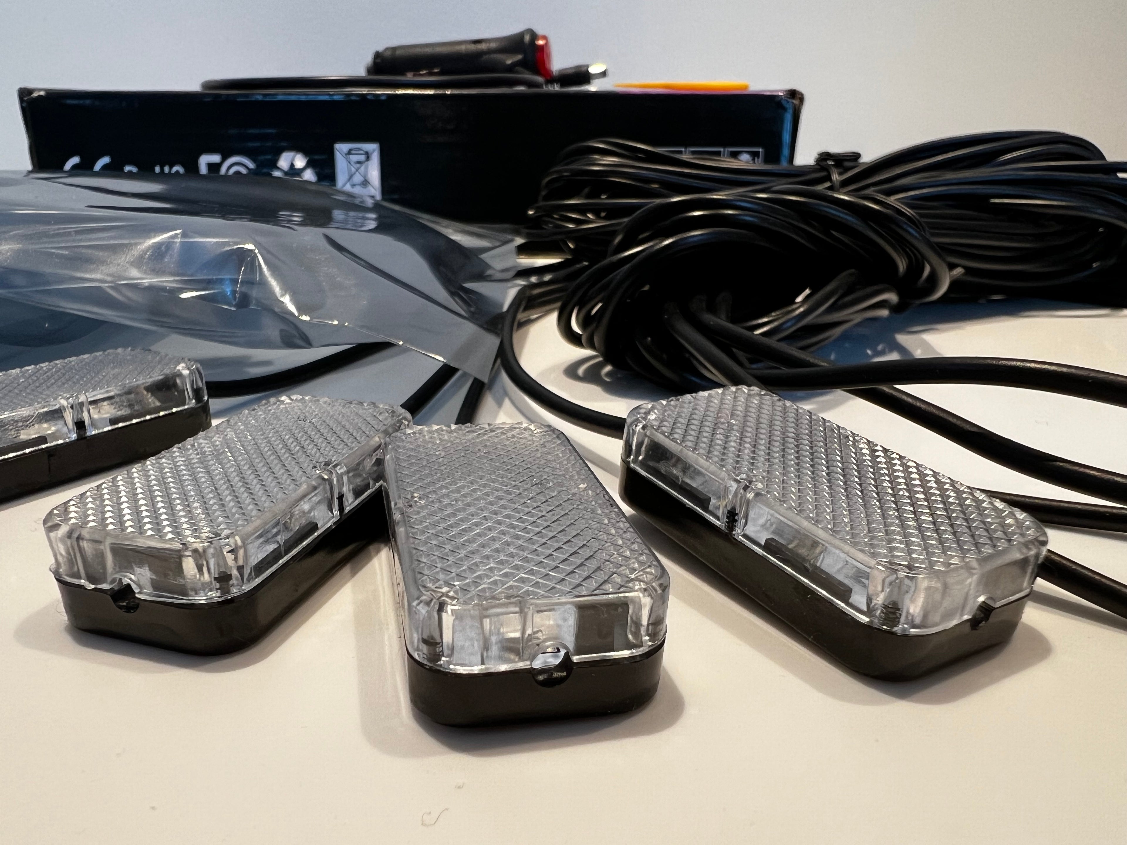 Tesla Model 3 & Y: LED Ambiente Belysning - Komplet Sæ