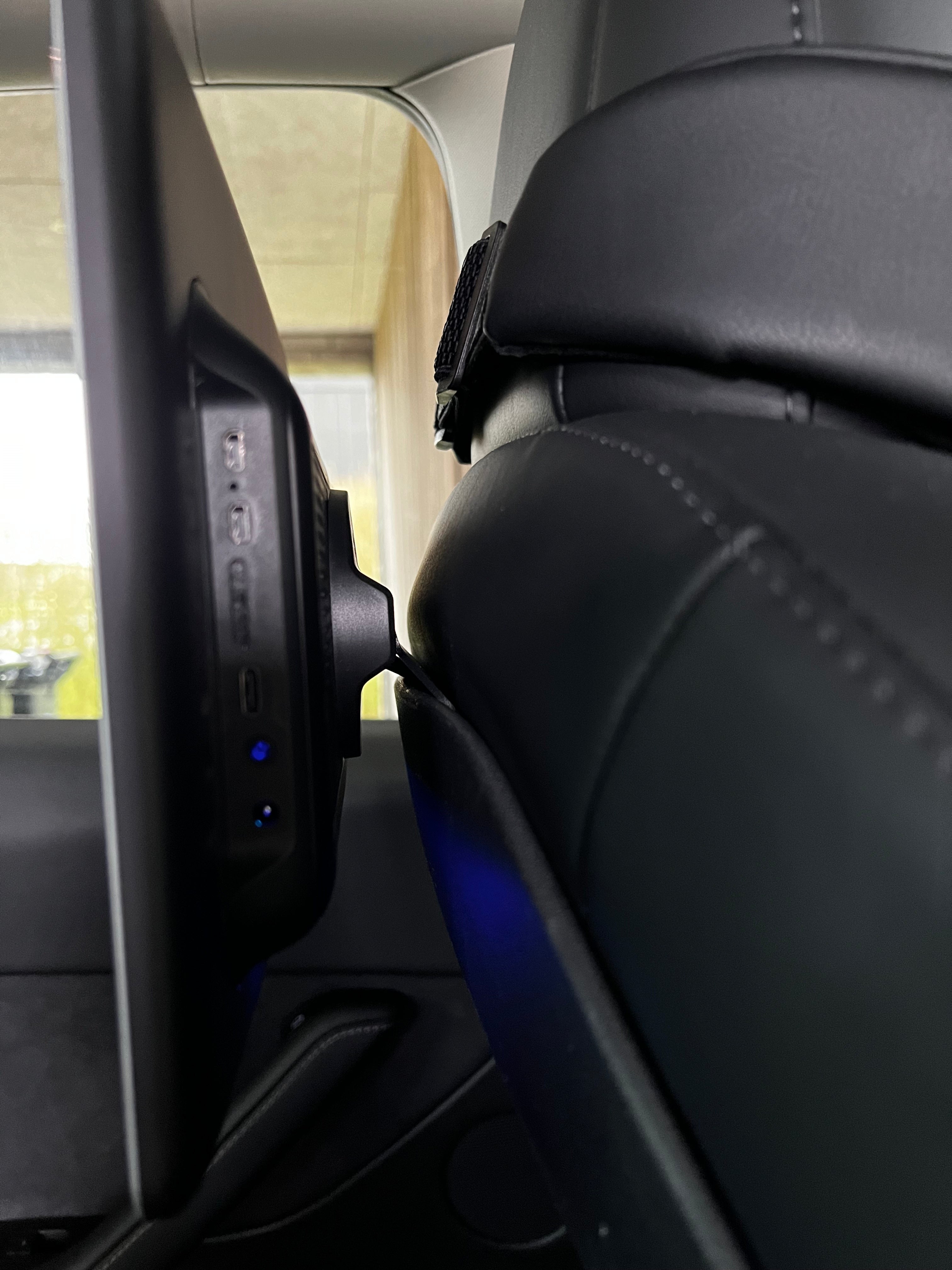 Tesla Model 3/Y: 12" 4K Android Bagsæde Skærm (2 stk.)