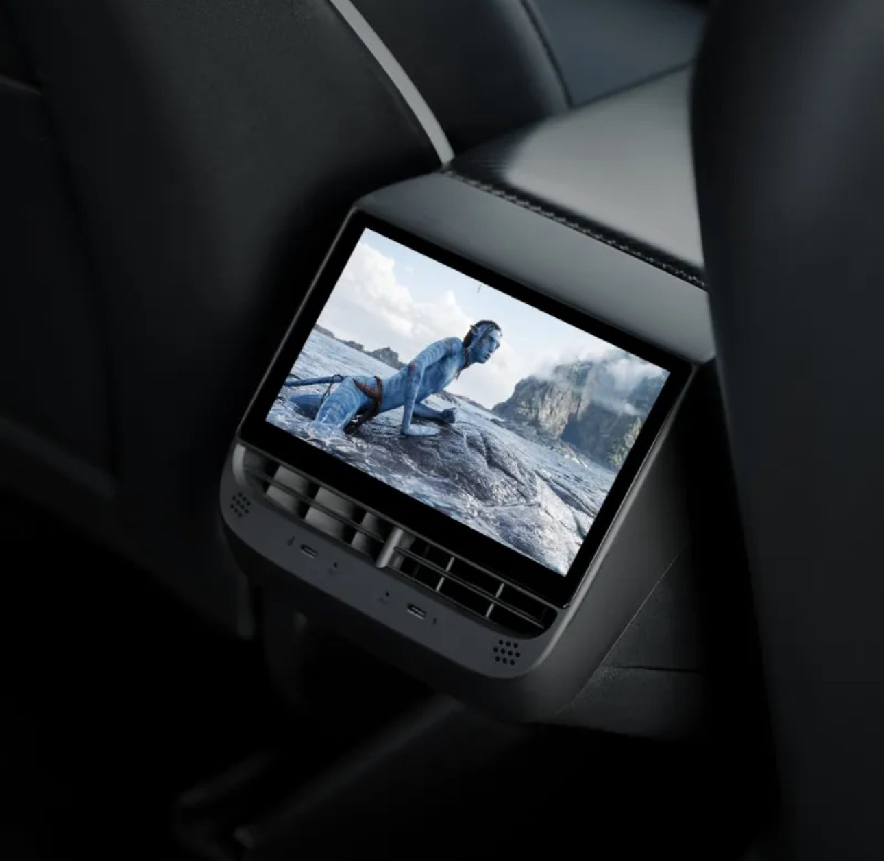 Tesla Model 3/Y: Skærmpakke 7" DanTech Bagsædeskærm + 9" DanTech Speedometer