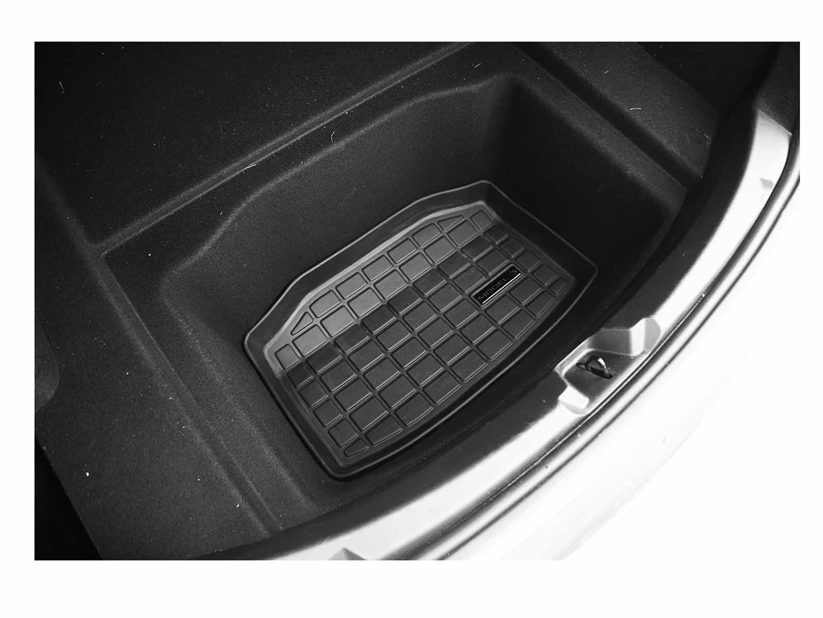 Tesla Model 3: Gummimåtte Til Nedre Rum I Bagagerummet (Sub Trunk)