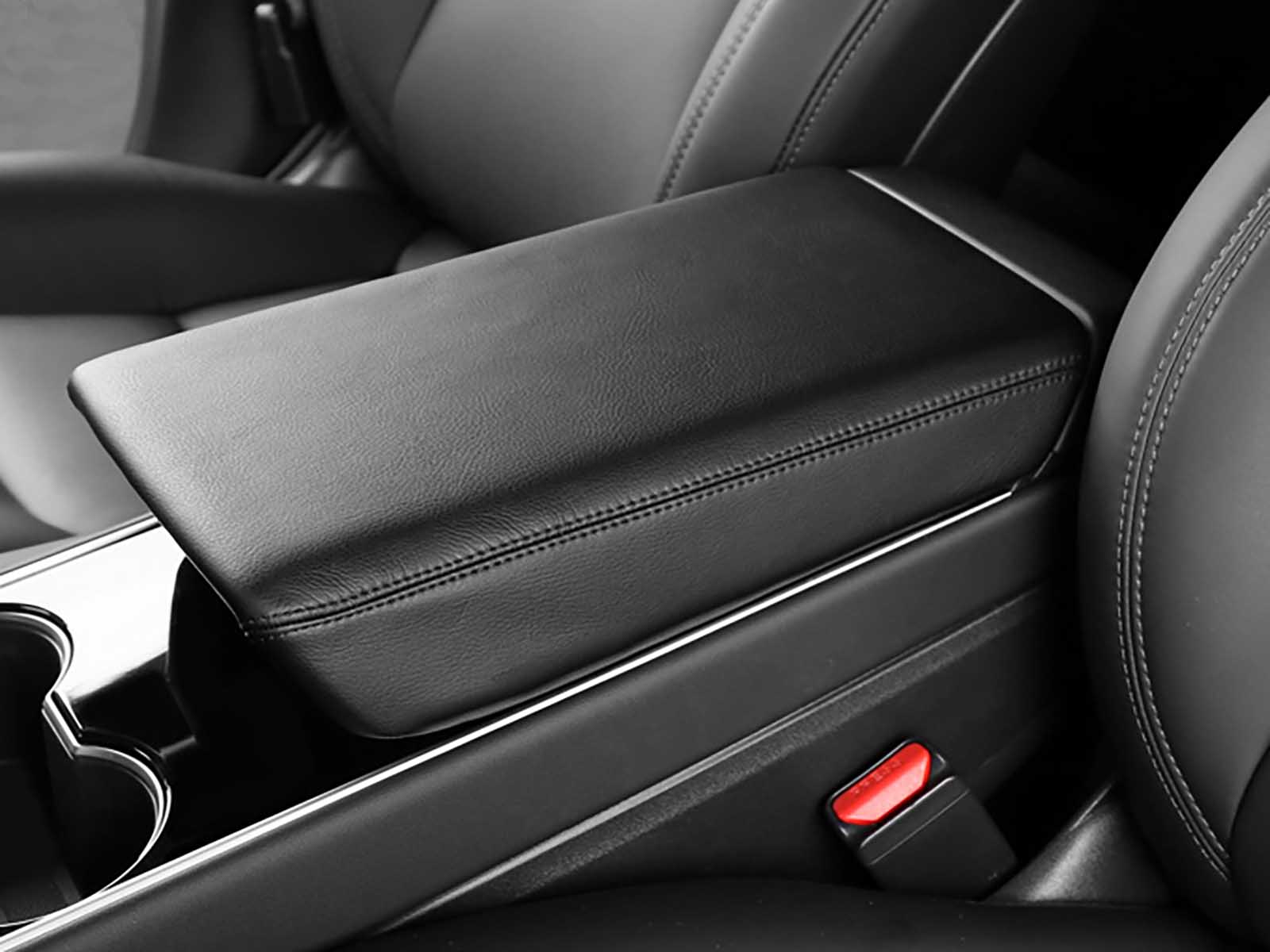 Tesla Model 3 og Y: Armlæn Beskyttelse (kunstig læder)