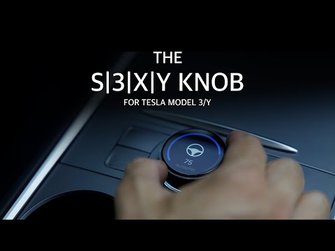 Tesla Model 3 &amp; Y: S3XY Knob