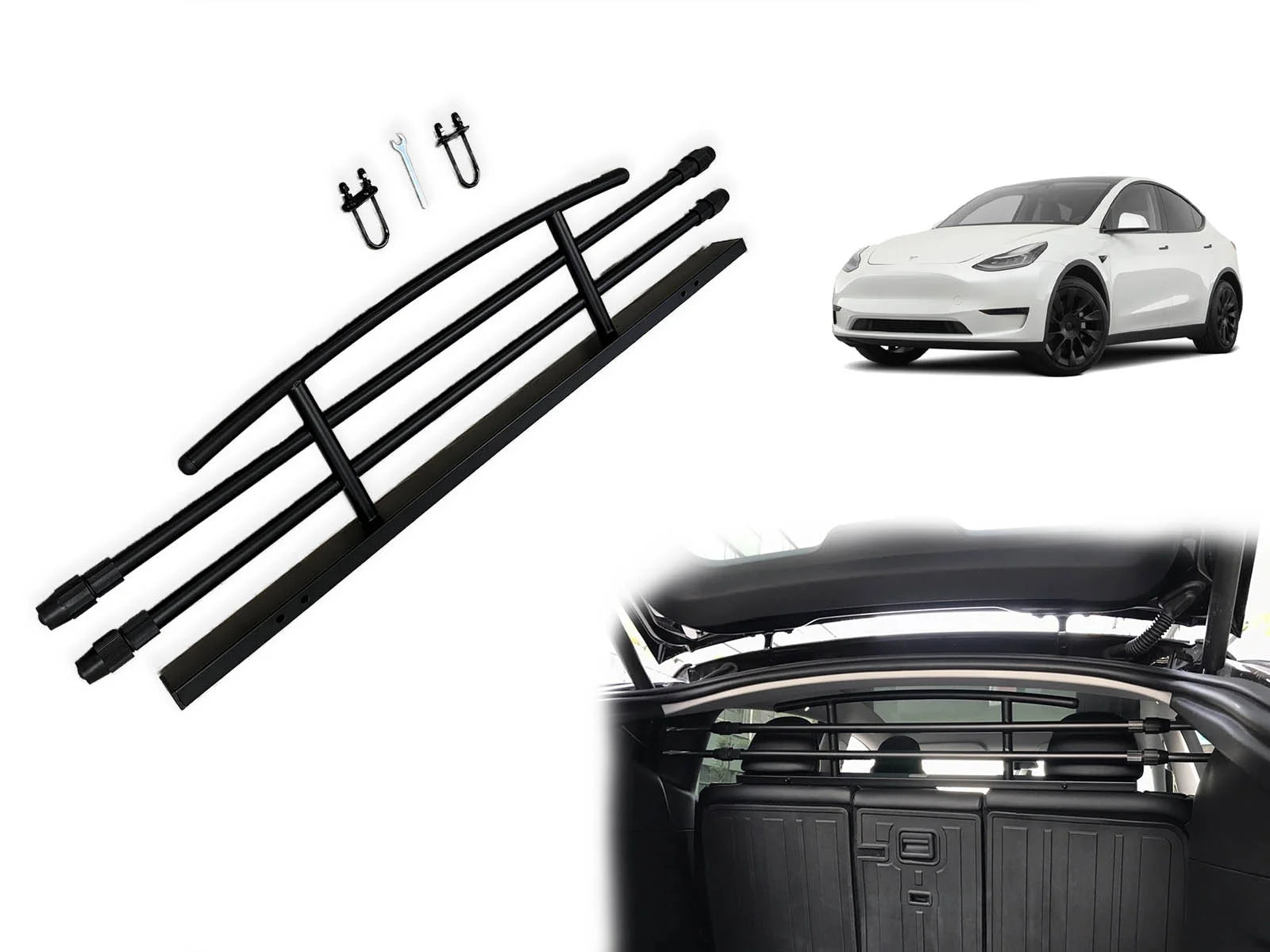 Tesla Model Y: Hundegitter