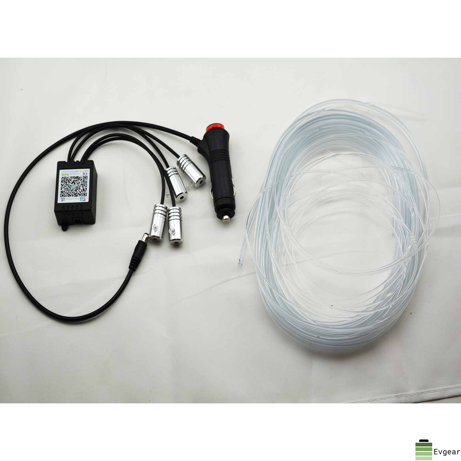 Tesla Model 3 og Model Y: Bluetooth midterkonsol ambient LED Strip