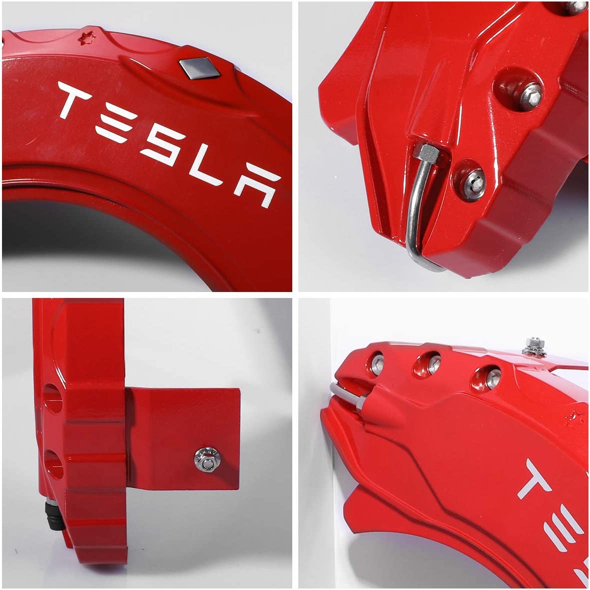 Tesla Model 3: Cover Til Bremsekalibre (Rød)