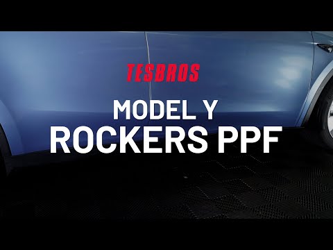 Tesla Model Y: 3M PPF Premium Beskyttelsesfilm Sidepaneler (Paint Protection Film)