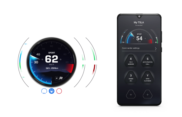 commander dashboard s3xy enhance evgear