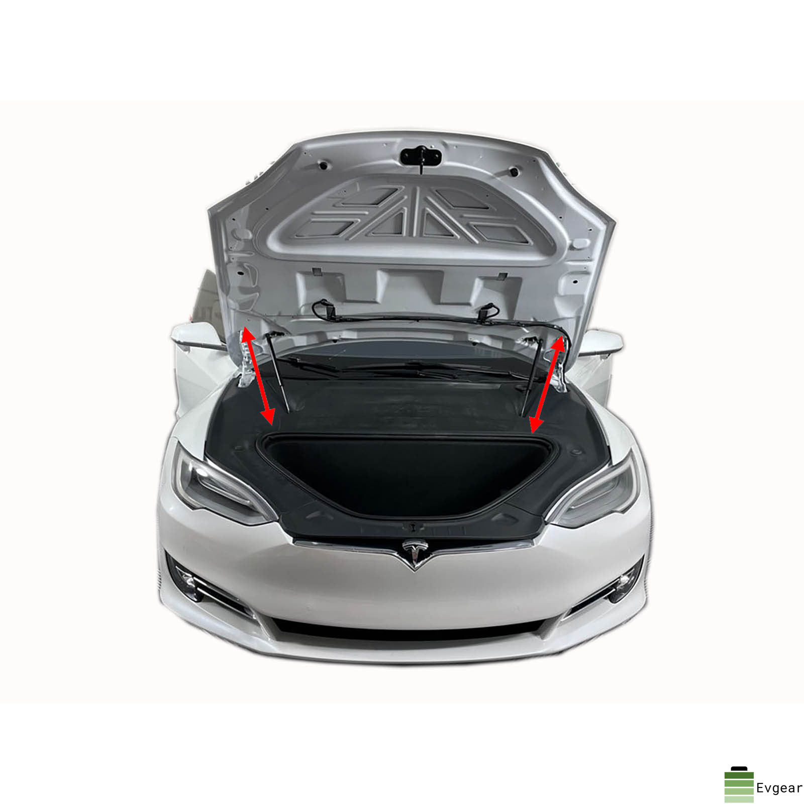 Tesla Model X: Automatisches Frunk öffnet (Power Frunk) 