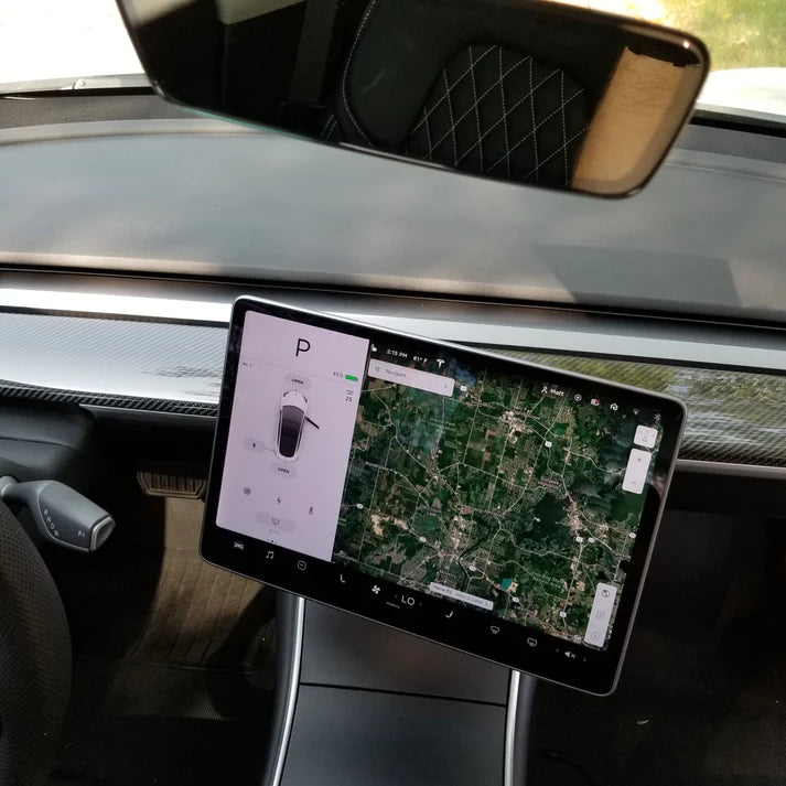 Tesla Model 3 und Y: Schwenkhalterungs-Montagesatz für Touchscreen, Bildschirmanpassungshalter