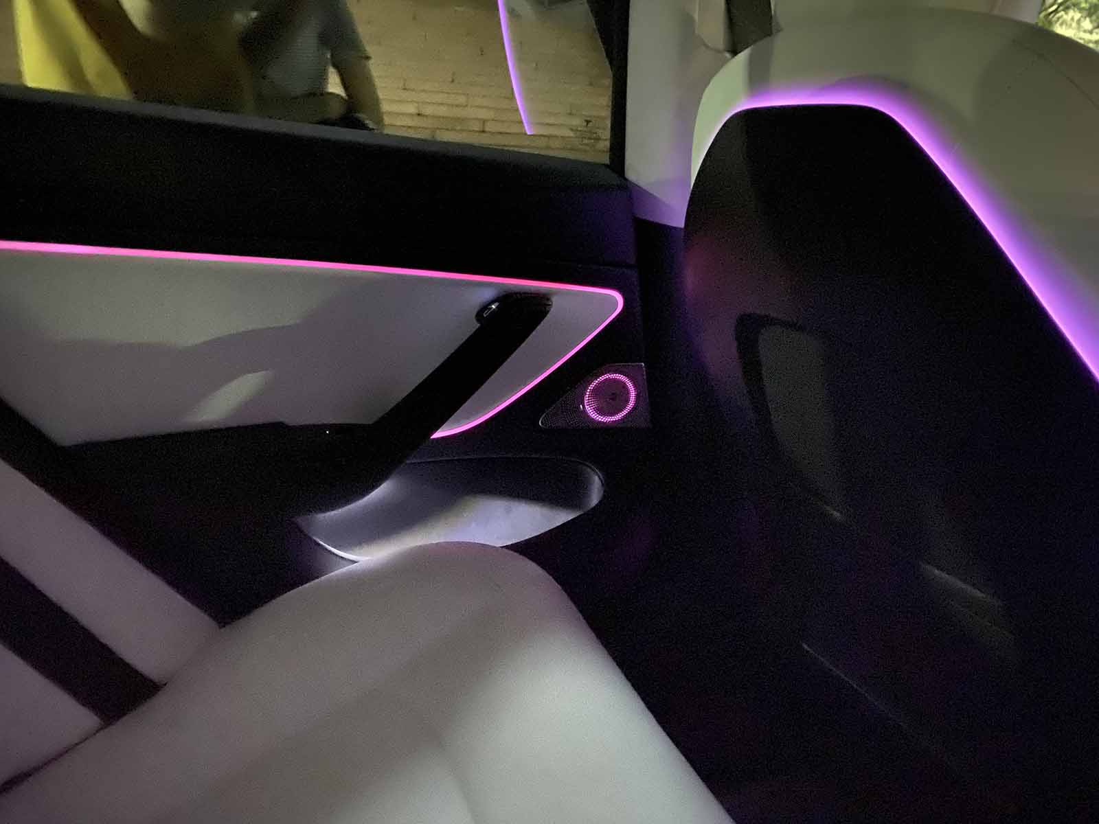 Tesla Model 3: LED ambiente pakke