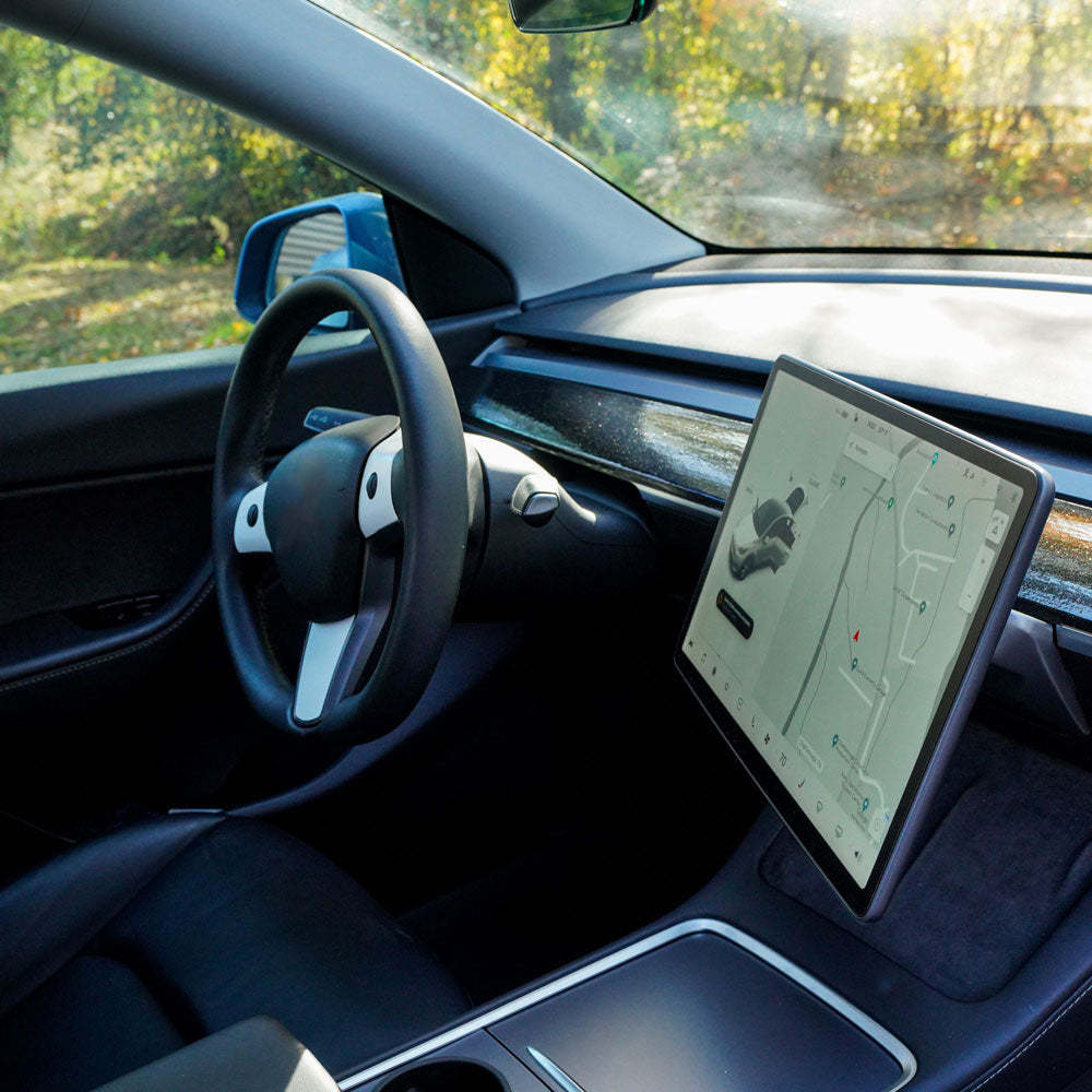 Tesla Model 3 und Y: Schwenkhalterungs-Montagesatz für Touchscreen, Bildschirmanpassungshalter